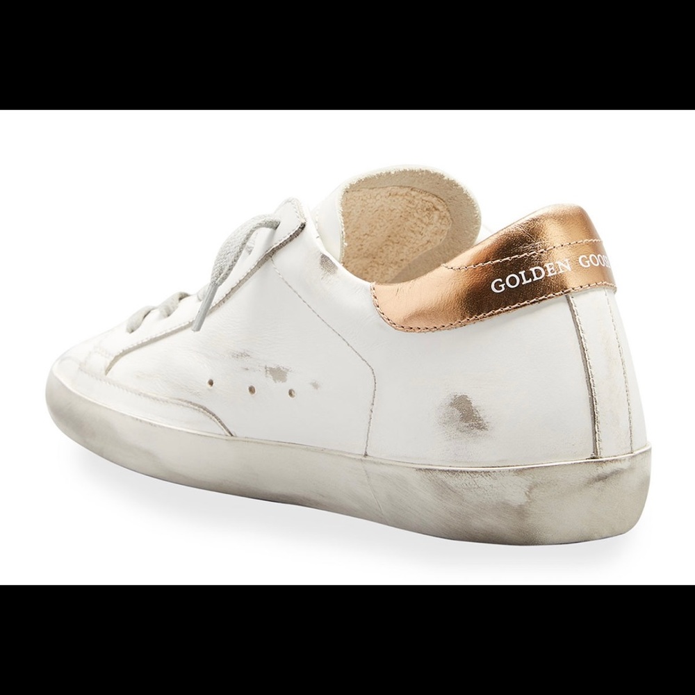 COPY - Golden Goose SuperStar Bicolor Metallic Sneakers - Picture 2 of 10